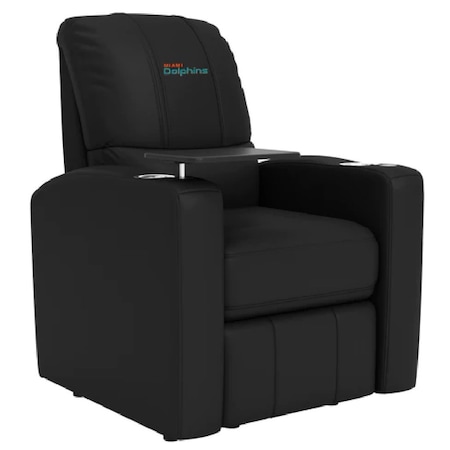 Dreamseat Stealth Power Plus Recliner with Miami Dolphins Secondary Logo XZ520823901CDSMHTUSBBLK-PSNFL20091